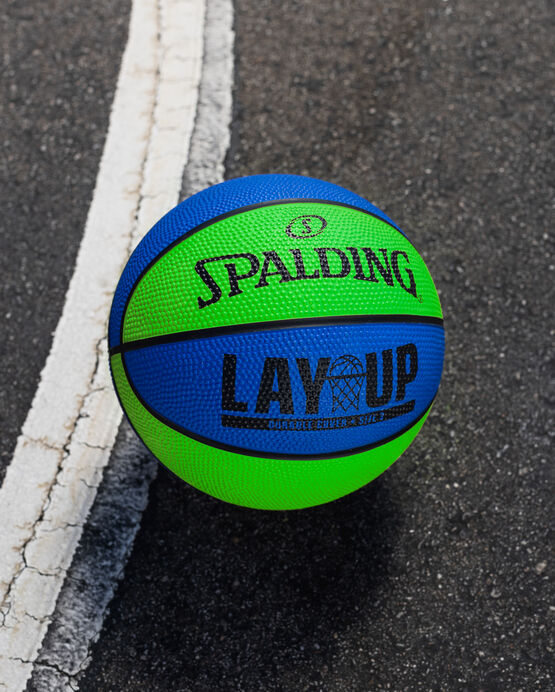 Details about  / Spalding Logoman Game Basketball Ball Official Size 6 In// Outdoor With Air Pump